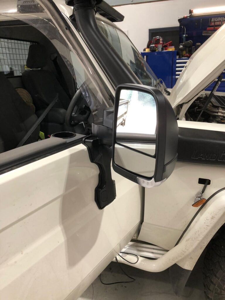 ClearView Side Mirror Installed | Wallan, VIC | RooSpeed 4X4