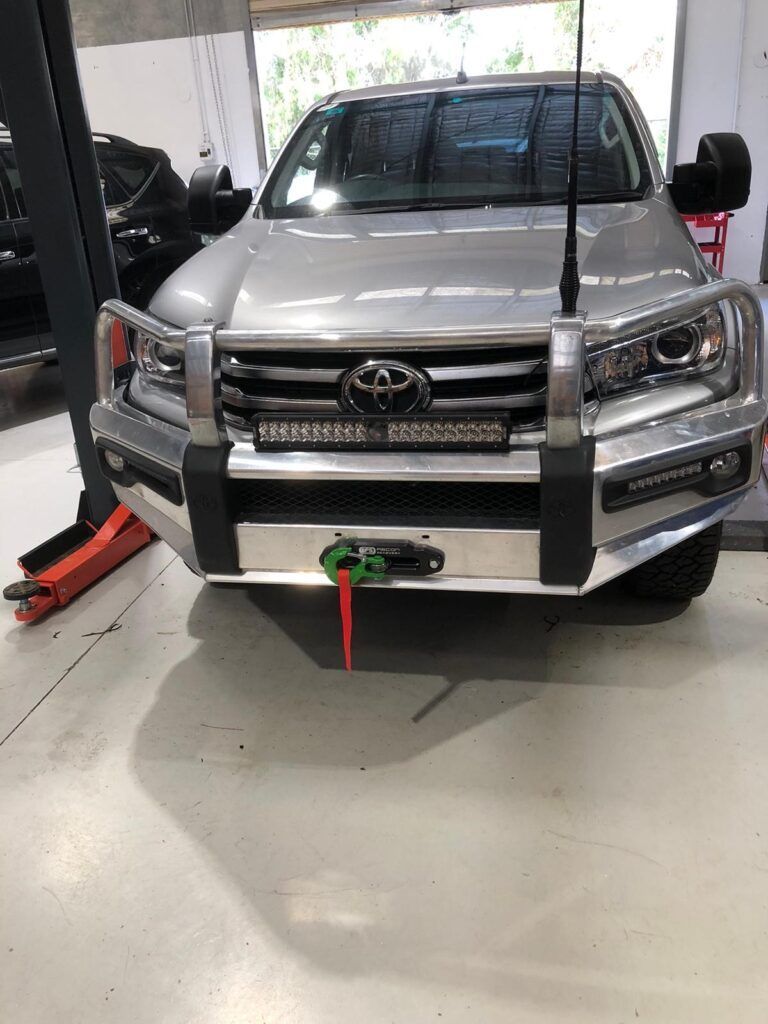 Winch with Green Hook | Wallan, VIC | RooSpeed 4X4