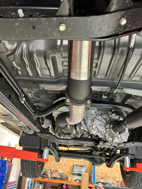 Upgraded Exhaust Pipe Under the Car | Wallan, VIC | RooSpeed 4X4