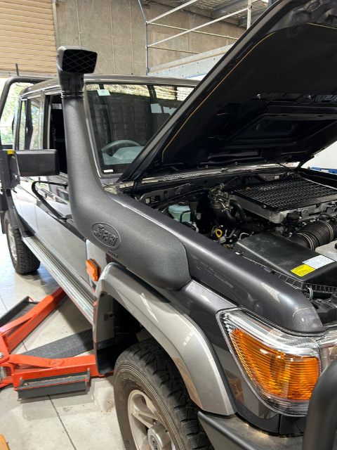 Done Installing Safari Snorkel | Wallan, VIC | RooSpeed 4X4