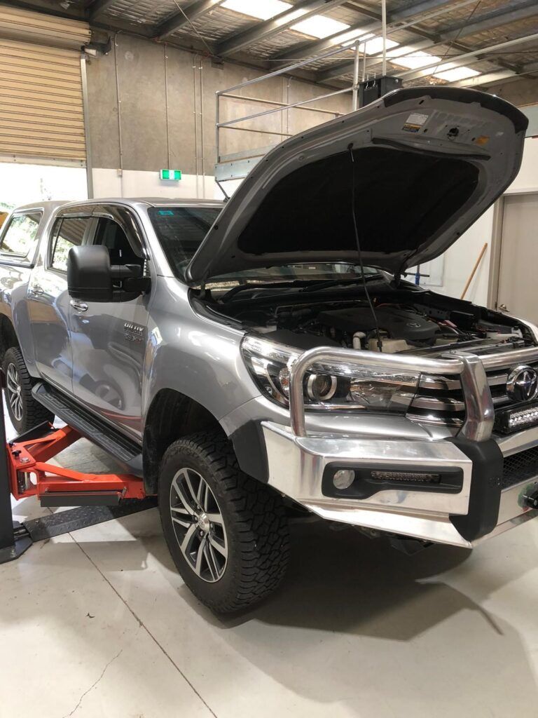 Truck on Lift | Wallan, VIC | RooSpeed 4X4