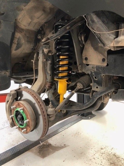 Black Ford New Suspension | Wallan, VIC | RooSpeed 4X4