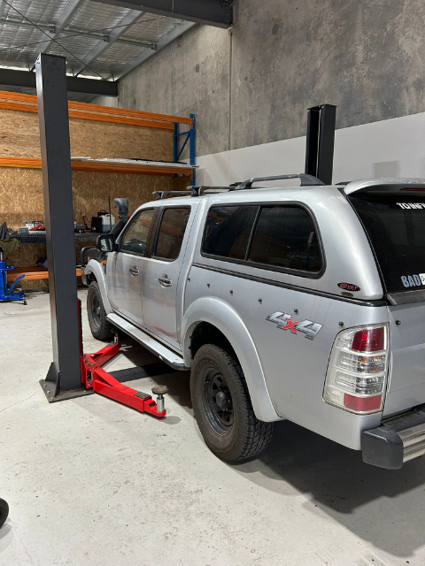 Car on Garage for Upgrade | Wallan, VIC | RooSpeed 4X4