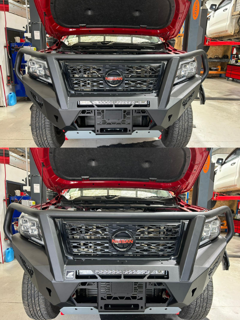 Red Nissan New Look | Wallan, VIC | RooSpeed 4X4