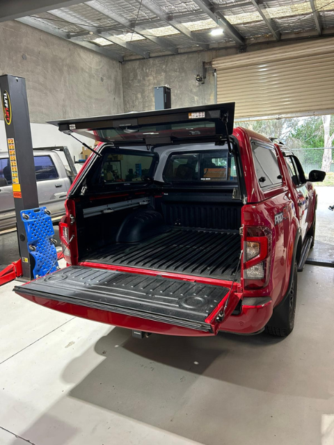 Red Nissan Trunk | Wallan, VIC | RooSpeed 4X4