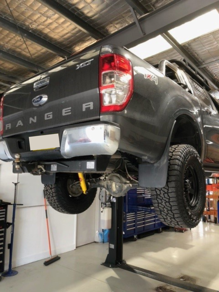 Ford Ranger on Lift | Wallan, VIC | RooSpeed 4X4