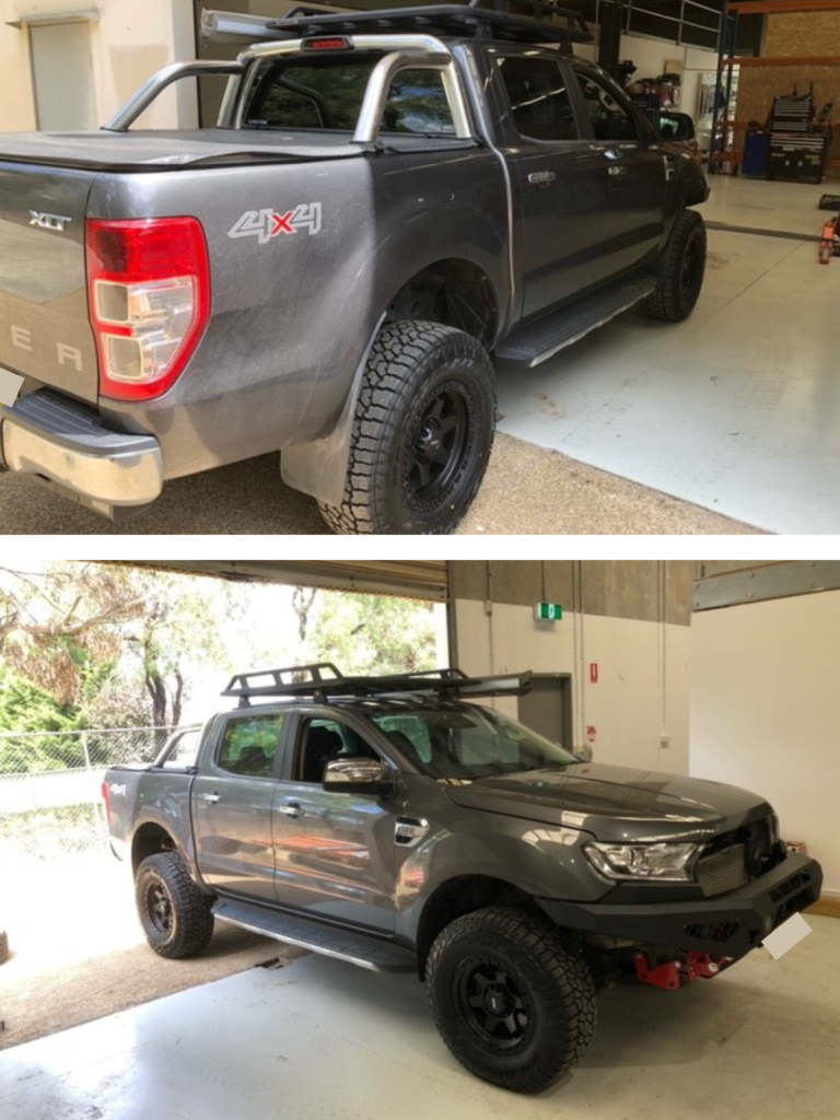 Black Ford After Revamped | Wallan, VIC | RooSpeed 4X4