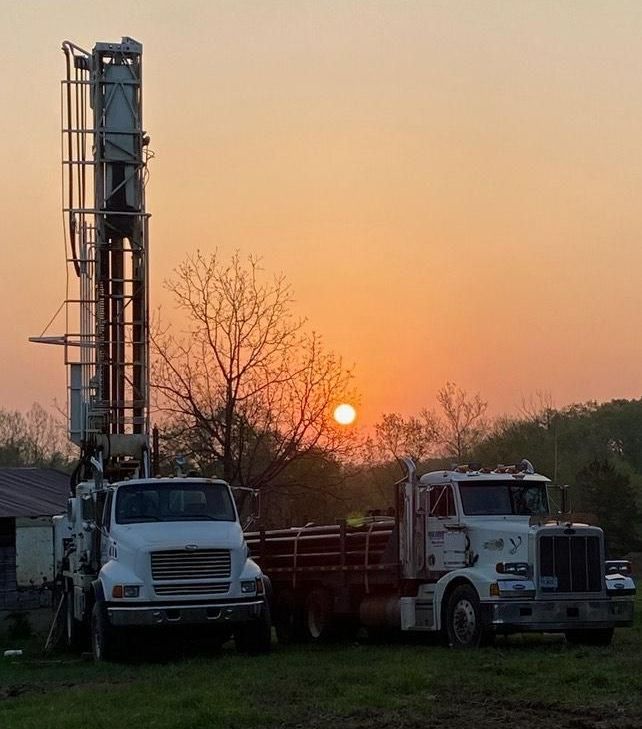 Sewerage Truck On Street — Salem, MO — Ridge Runner Drilling & Pump Co LLC Sewerage Truck On Street — Salem, MO — Ridge Runner Drilling & Pump Co LLC
