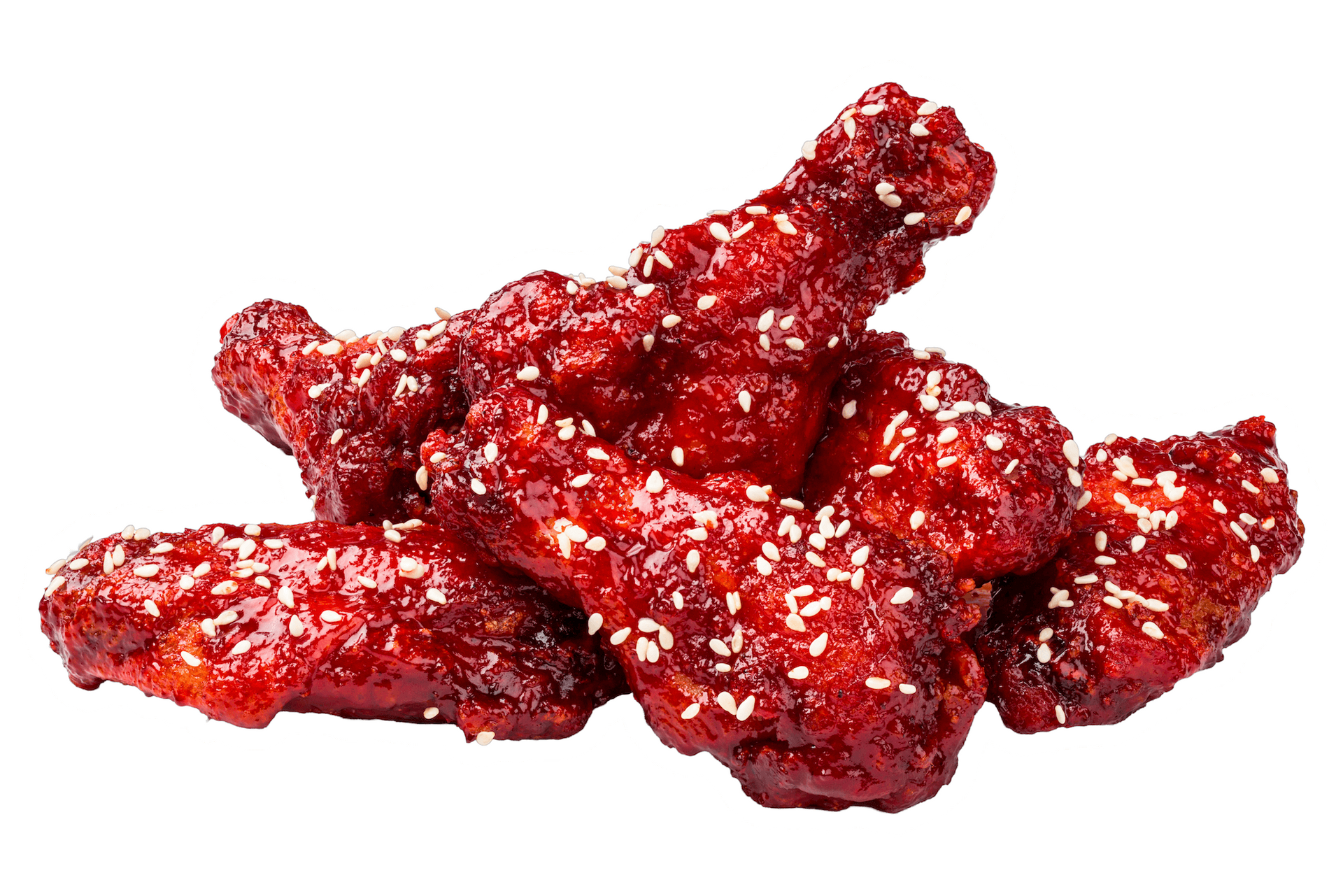 A pile of Peking chicken wings.