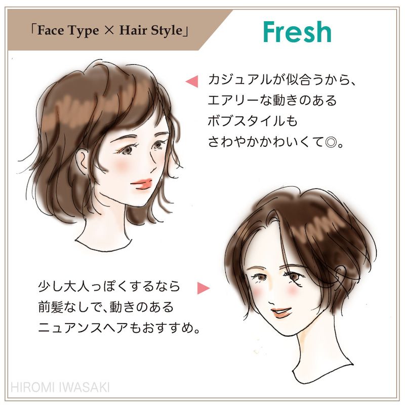 清新型髮型