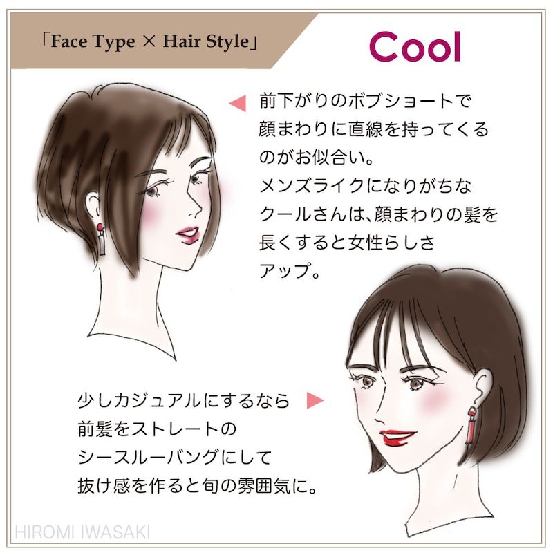 沉著型髮型