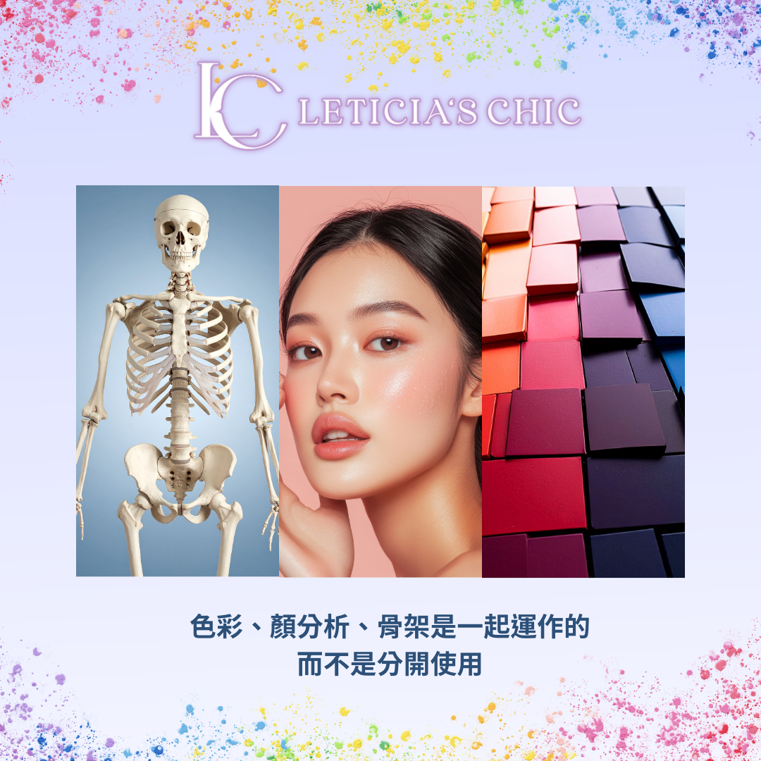 色彩 顏分析 骨架