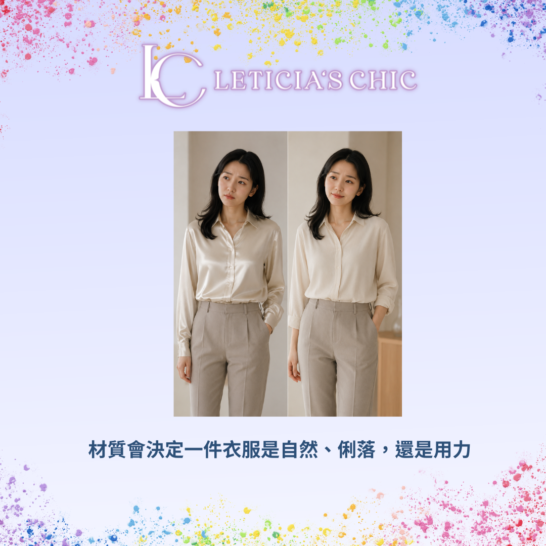 白襯衫搭配耳環皮帶鞋包等基本款穿搭細節