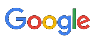 Google logo in blue, red, yellow, and green letters on a white background