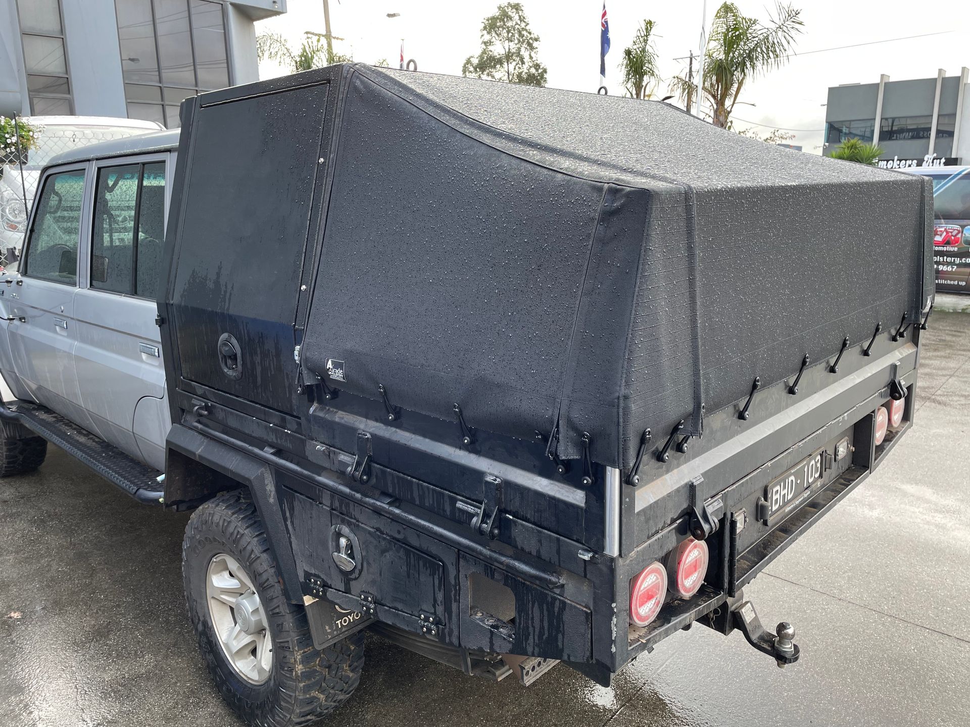 Custom Canvas Ute Canopies & Dog Box Covers Melbourne Upholsterer