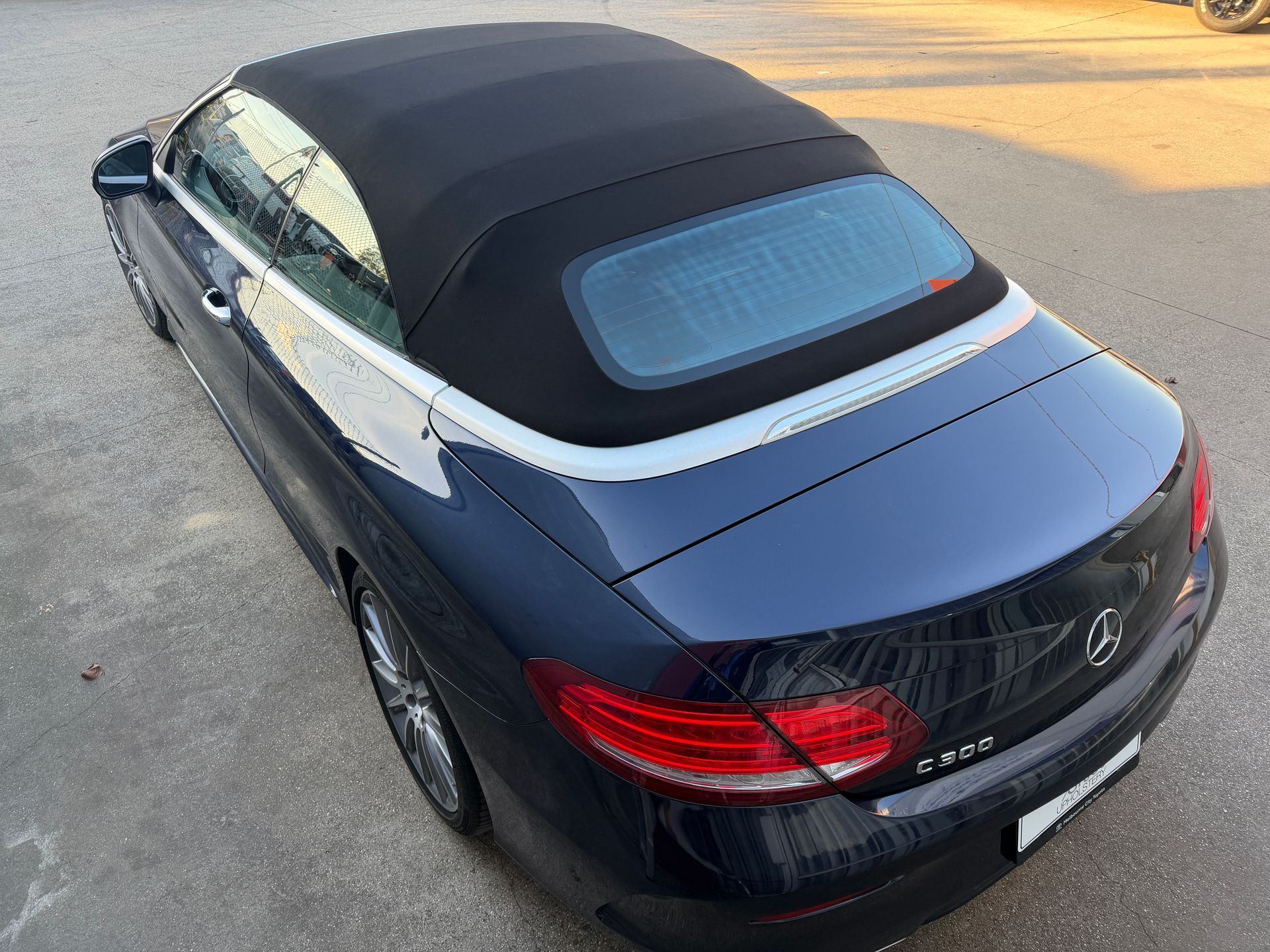 2018 Mercedes C300 black soft top replacement