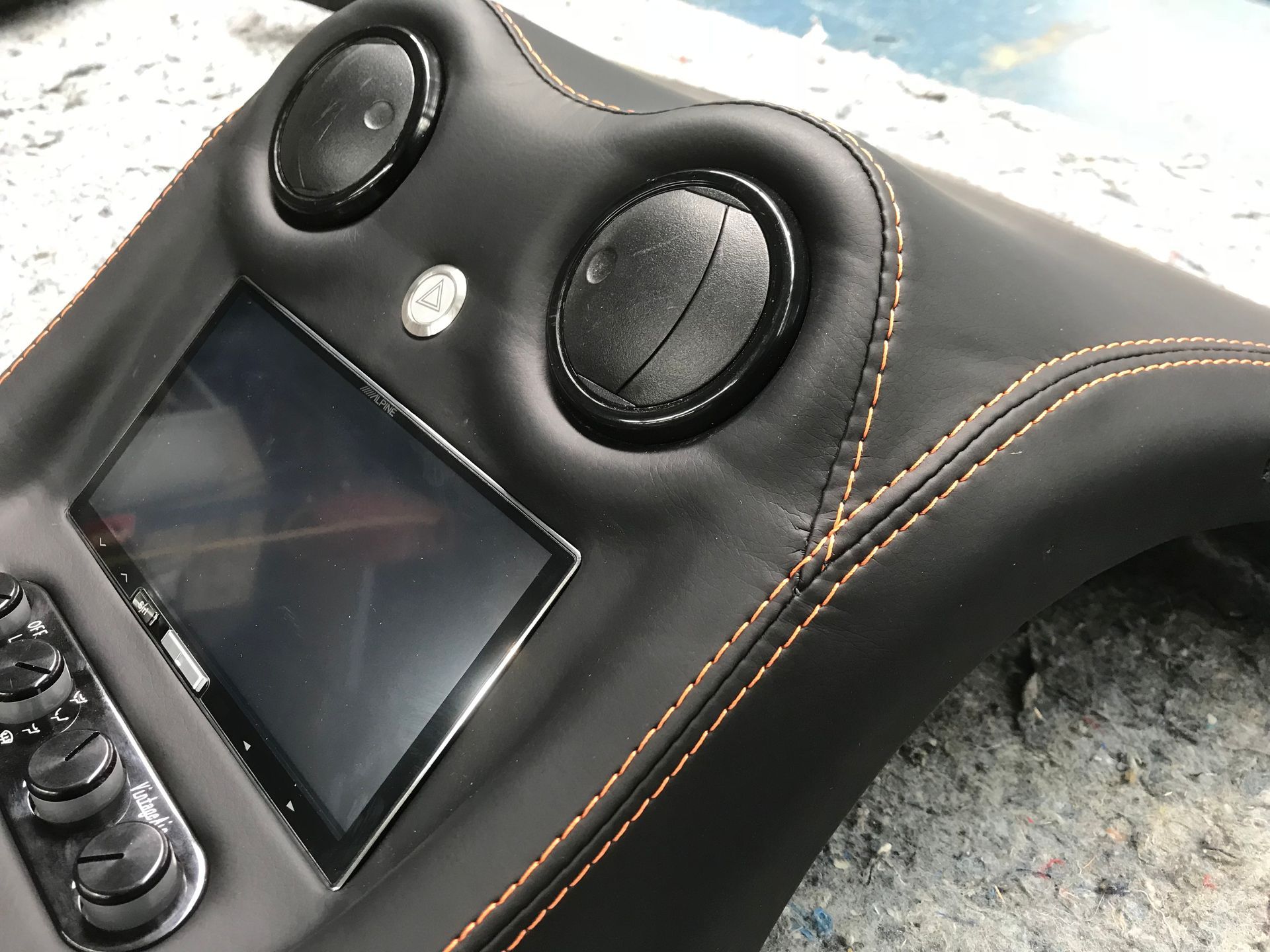 Custom 3 piece kit car dash