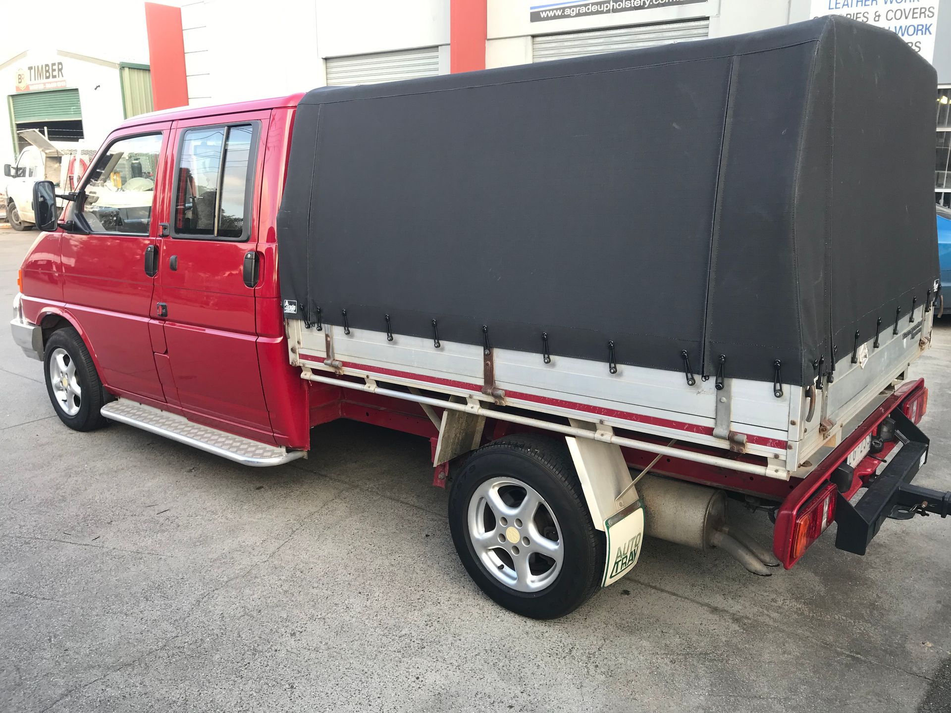 VW Transporter canvas canopy black