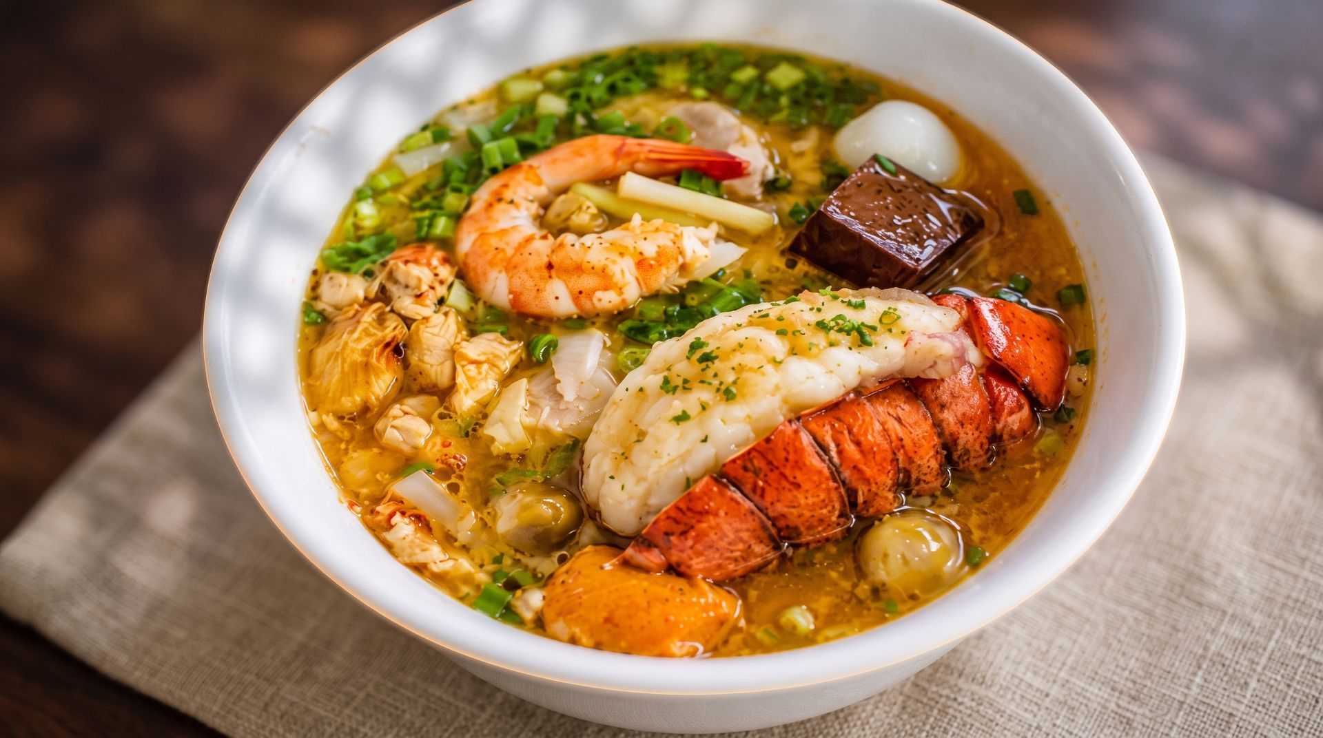 Vietnamese specialty noodle bowl