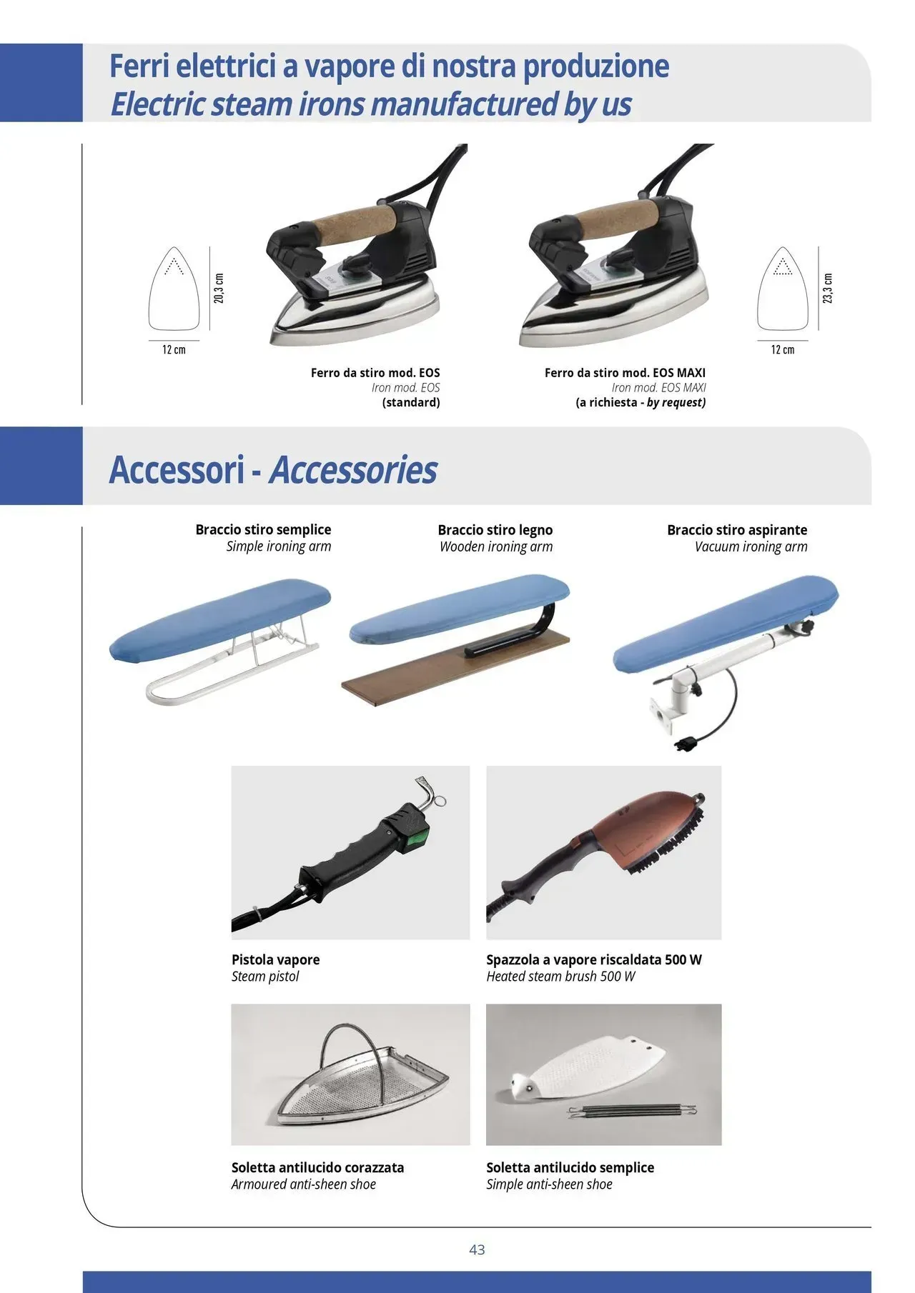 accessori asse da stiro