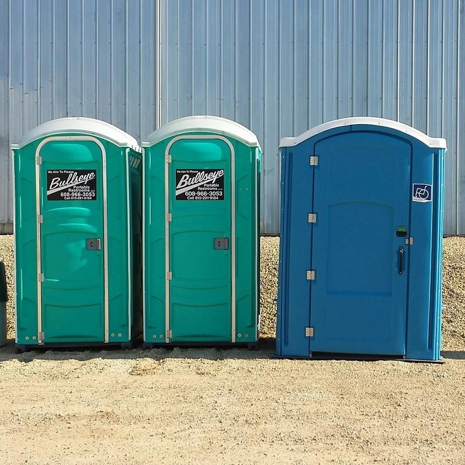 Portable Restrooms - Monroe, WI - Bullseye Portable Restroom