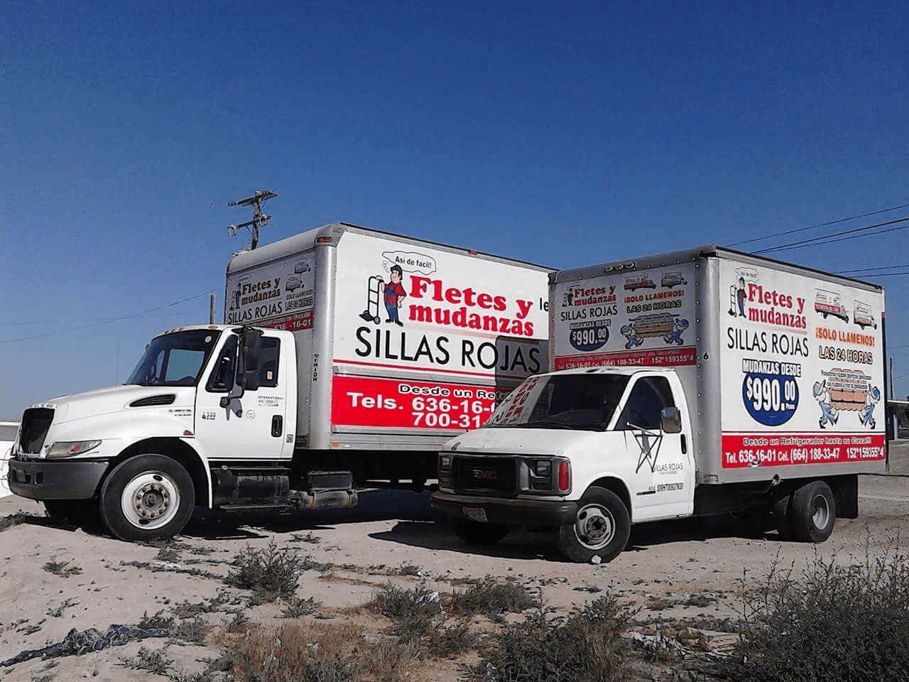 FLETES Y MUDANZAS SILLAS ROJAS - Disponibilidad las 24 horas