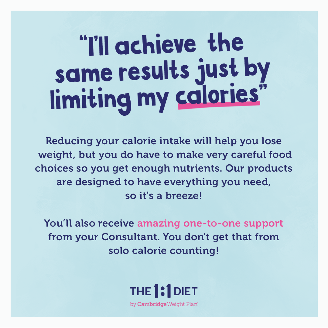 The 1:1 Diet by Cambridge Weight Plan Diet