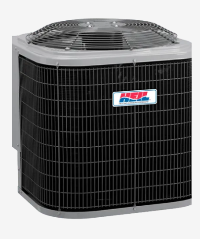 A heater with a label that says hep on it