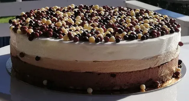 Chocolate, Morango e Baunilha