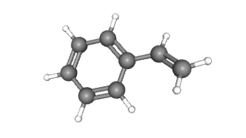 CAS Number 100-42-5. Styrene.