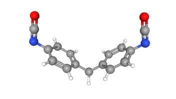 CAS Number 101-68-8. Diphenylmethane diisocyanate.
