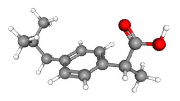 CAS Number 15687-27-1. Ibuprofen.