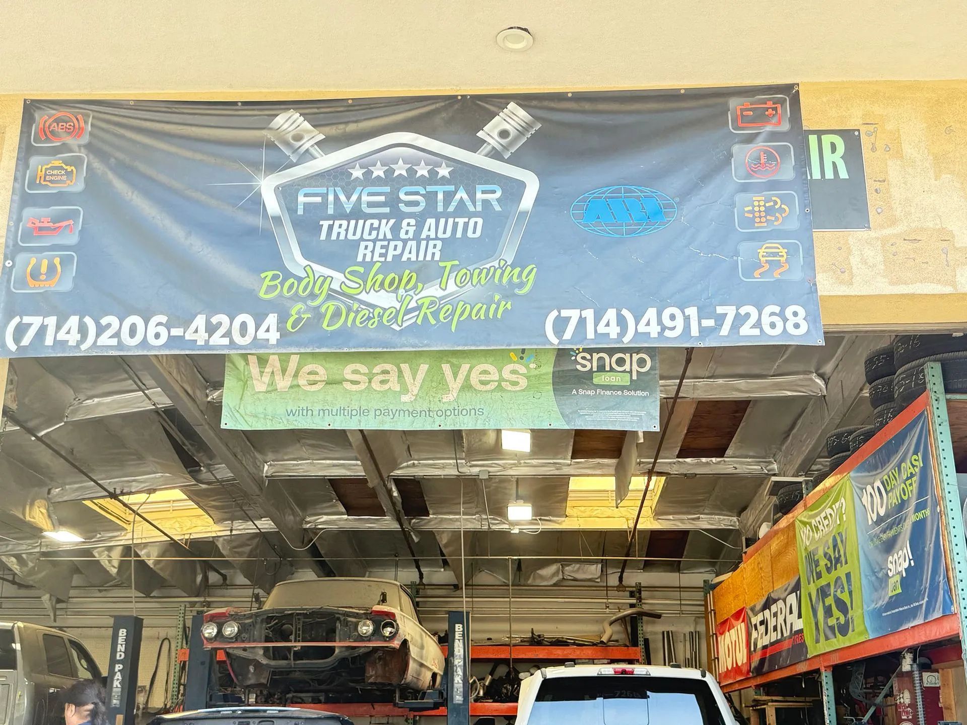 Shop banner