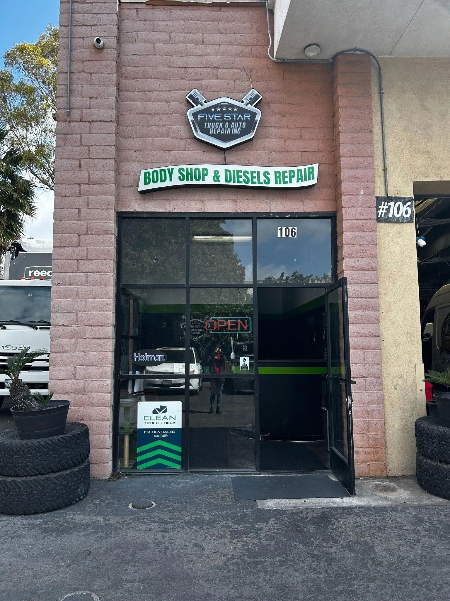 Our entry point| Five Star Truck & Auto Repair