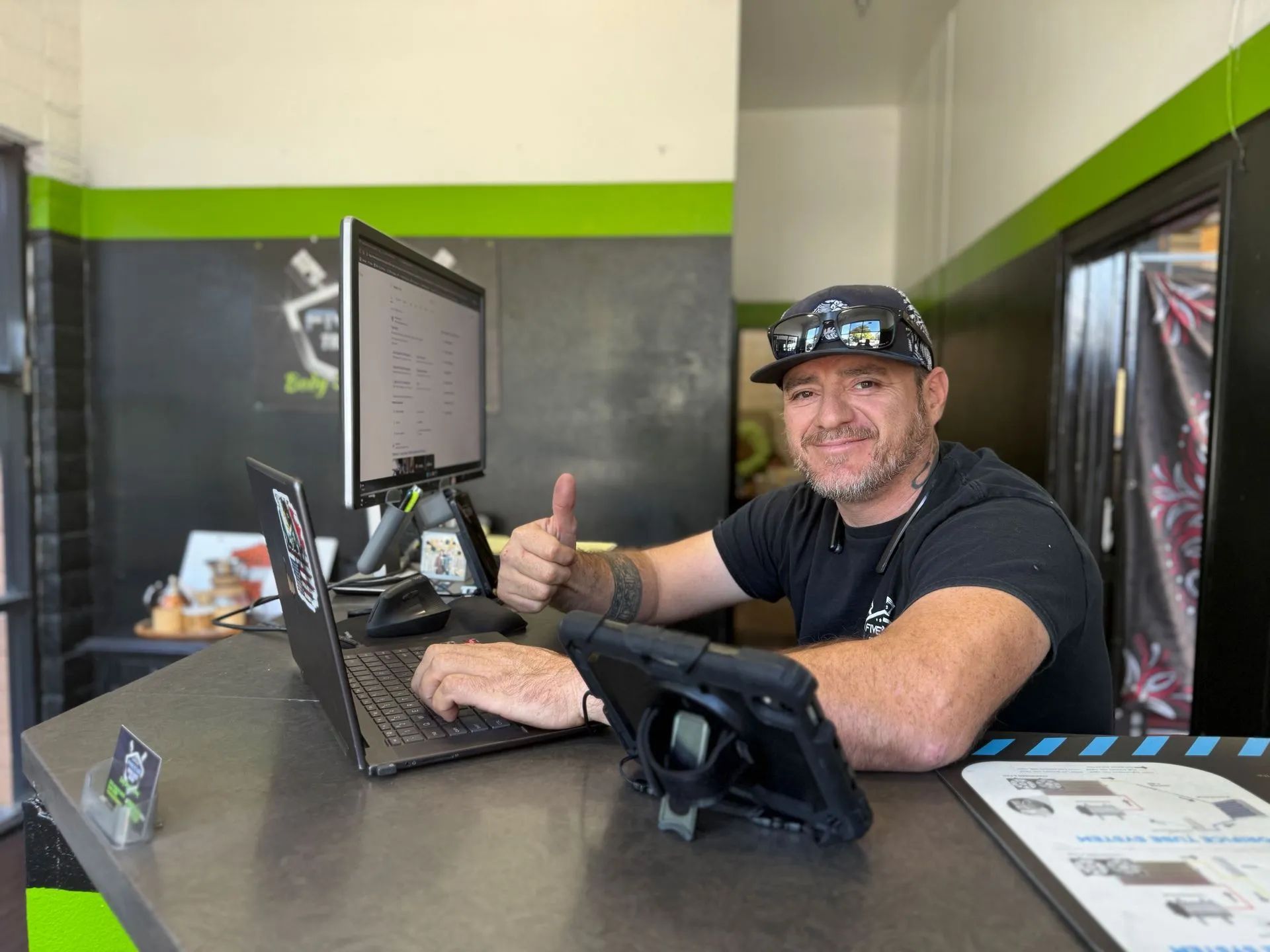 The owner of Five Star Truck & Auto Repair
