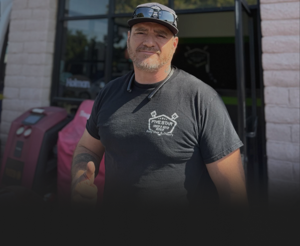The owner of Five Star Truck & Auto Repair in Anaheim, CA