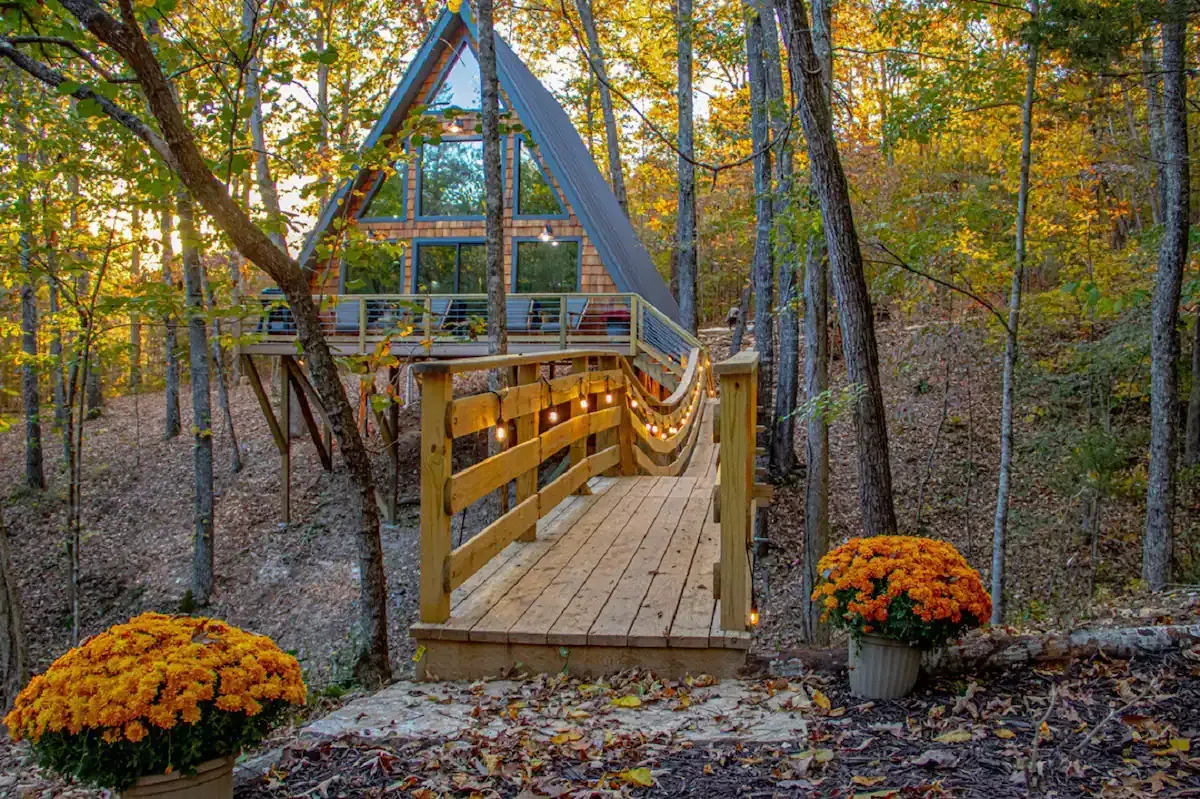 The Bridge House tree loft