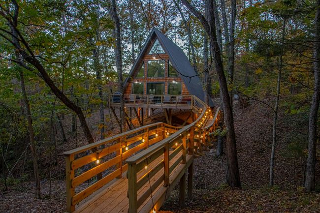 Nature's Loft Tree Loft Cabins Near The Buffalo National In Arkansas