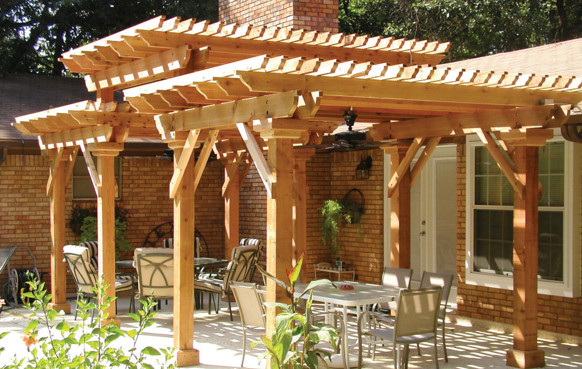 Pergola builder in Wichita, KS with Tony Giesel Construction