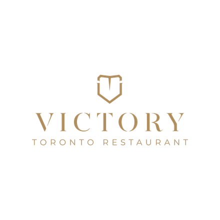 Gold Victory Toronto Restaurant logo on a white background