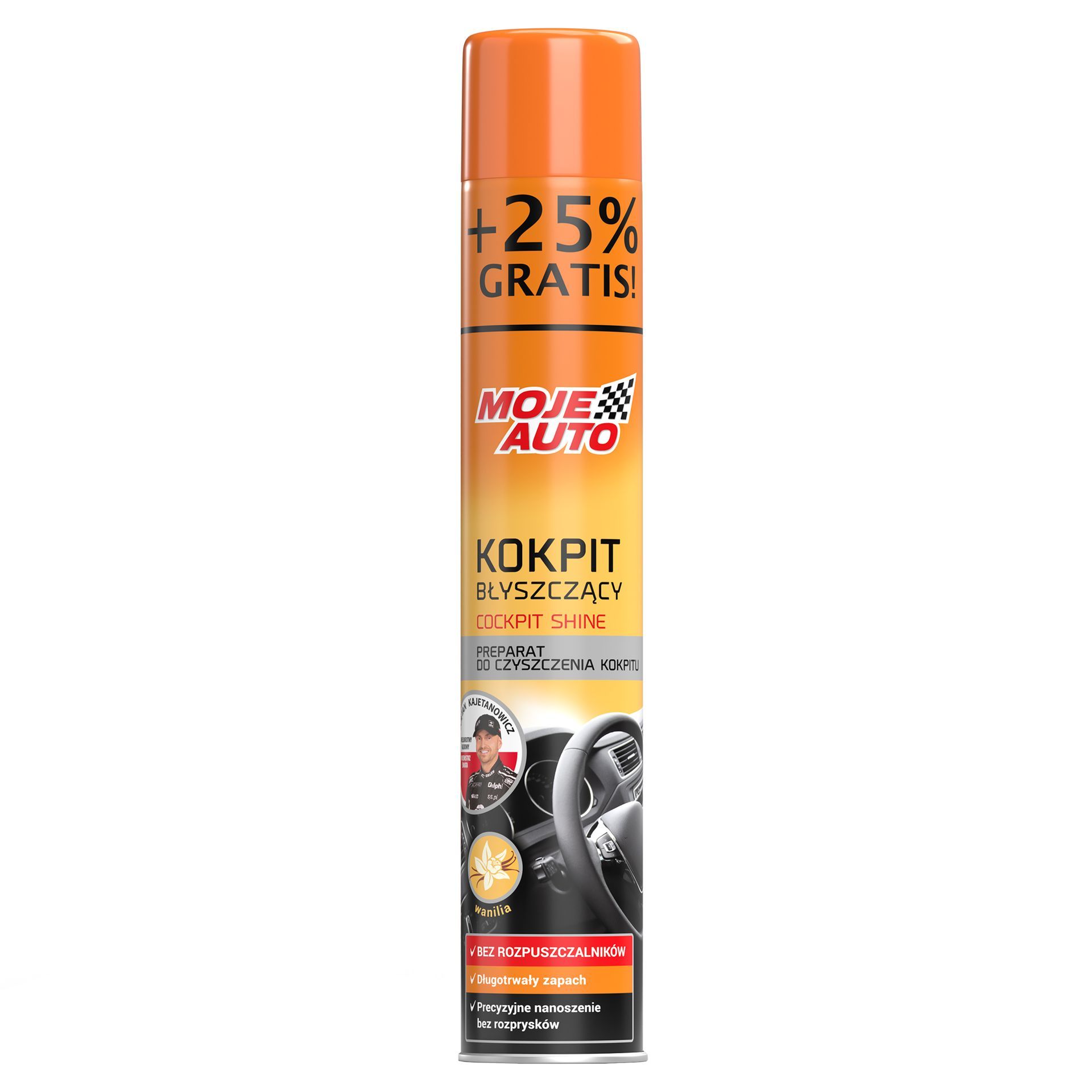 Moje Auto - Dashboardreiniger - vanille - 750 ml - 19-009