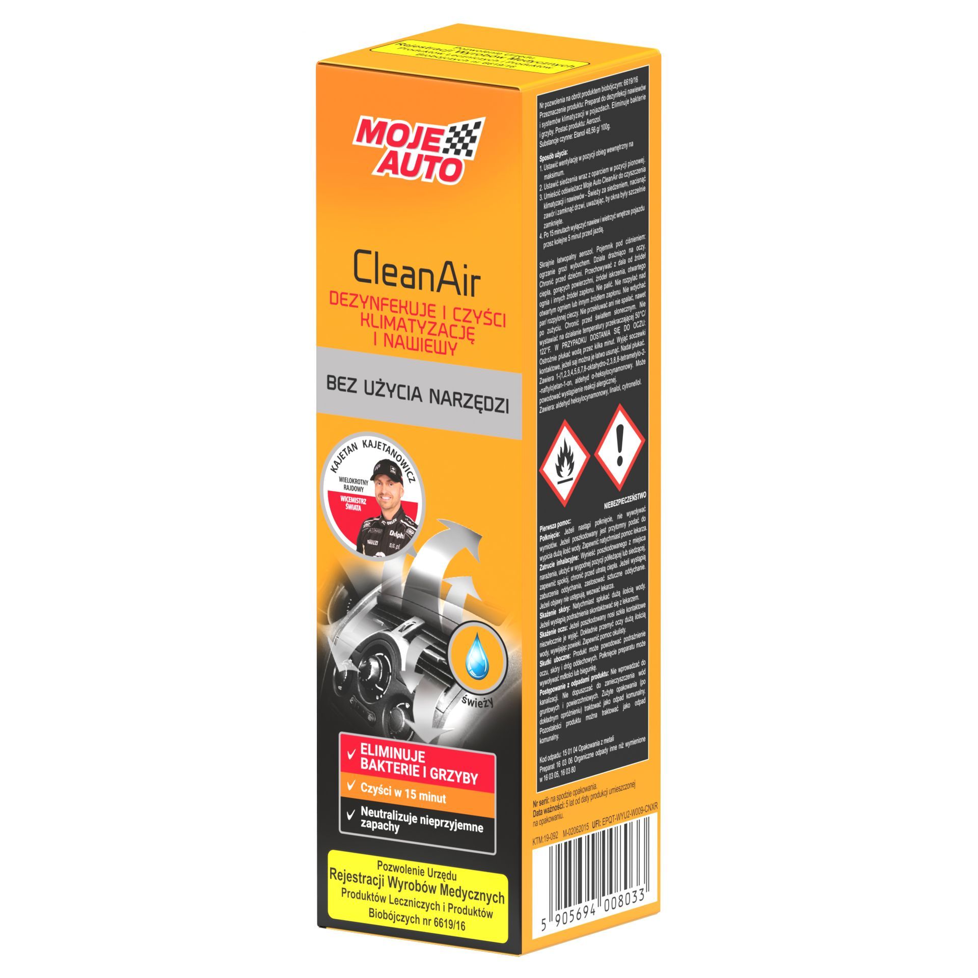 Moje Auto - Airco reiniger - 19-092