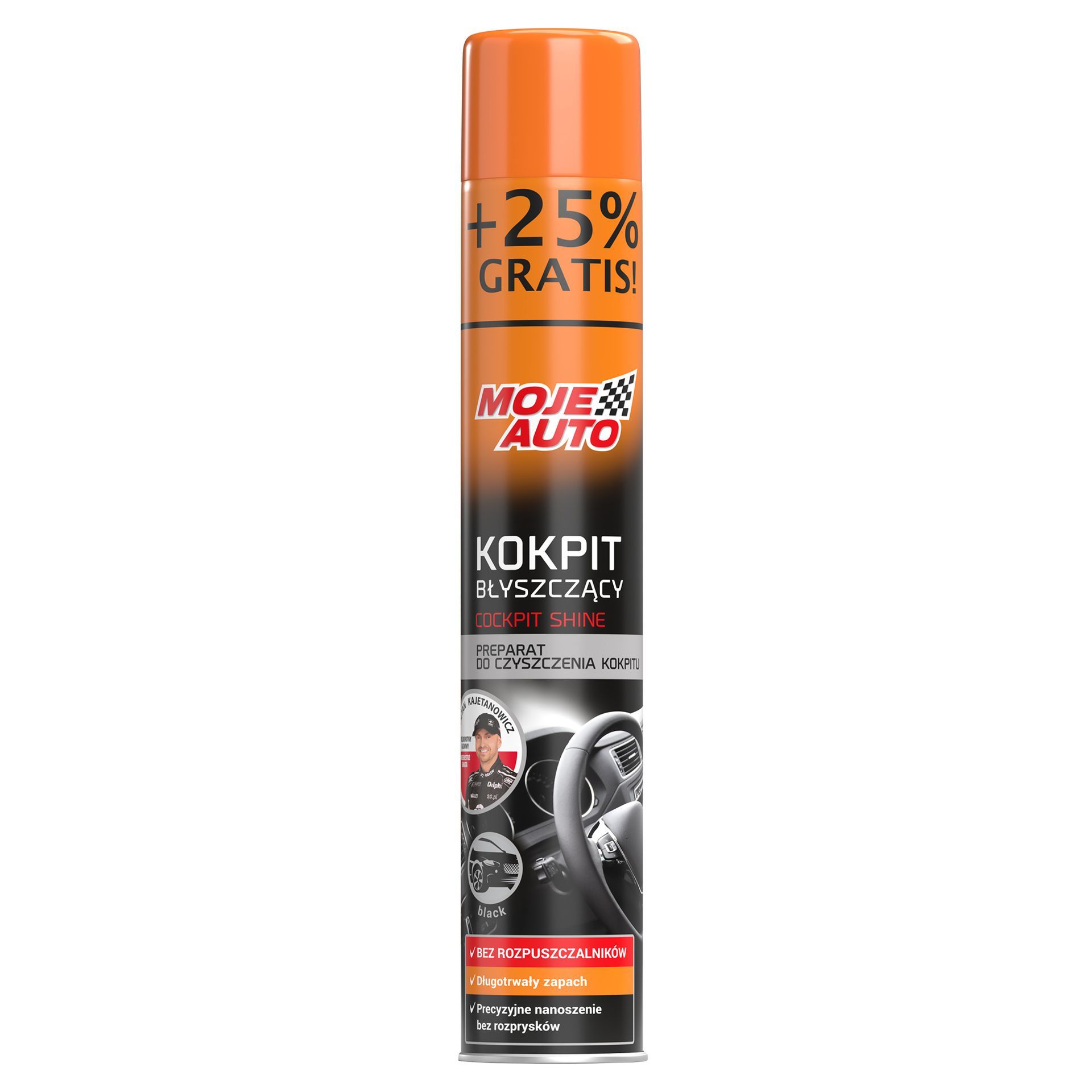 Moje Auto - Dashboardreiniger - zwart - 750 ml - 19-113