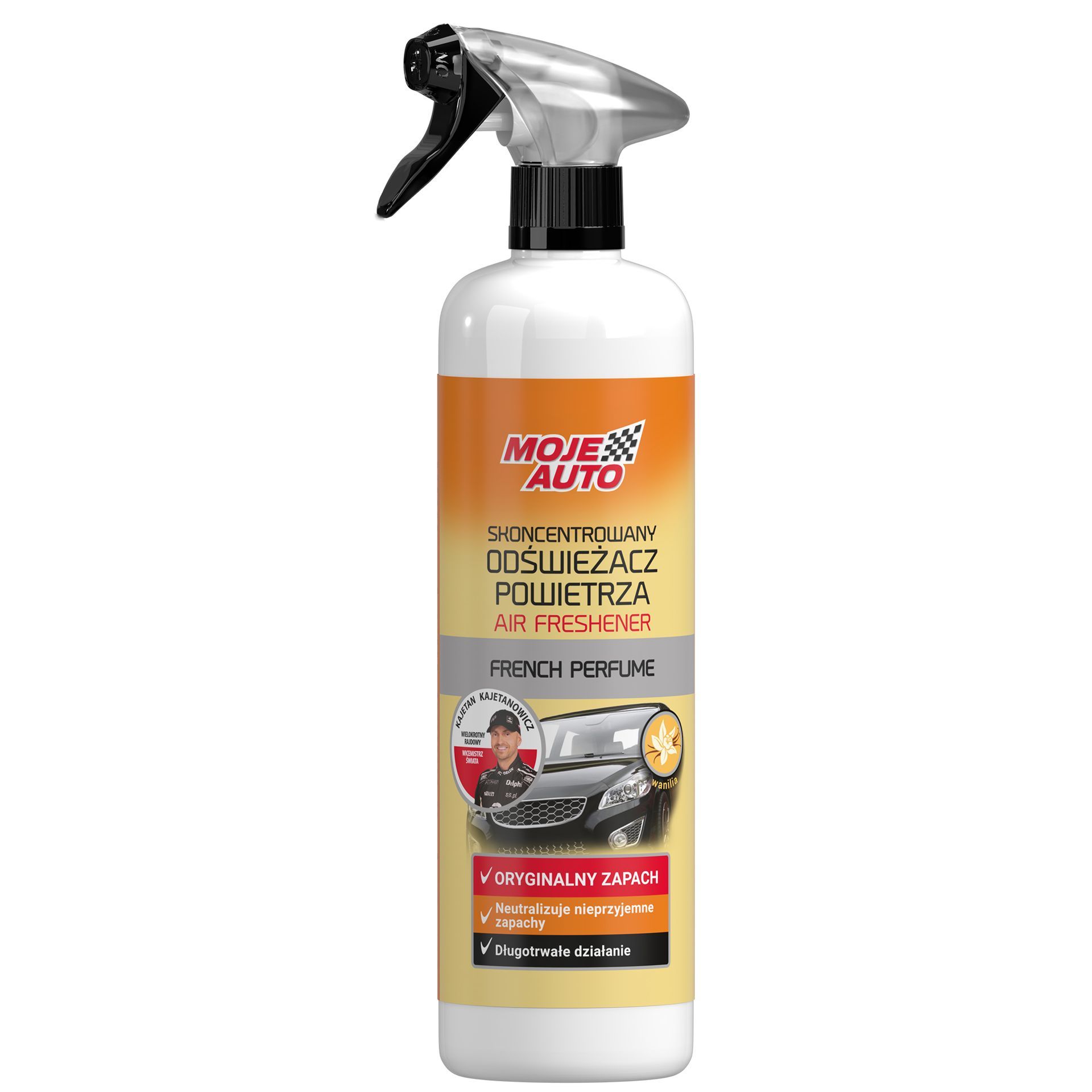 Moje Auto - Auto luchtverfrisser - vanille - 500 ml - 19-617