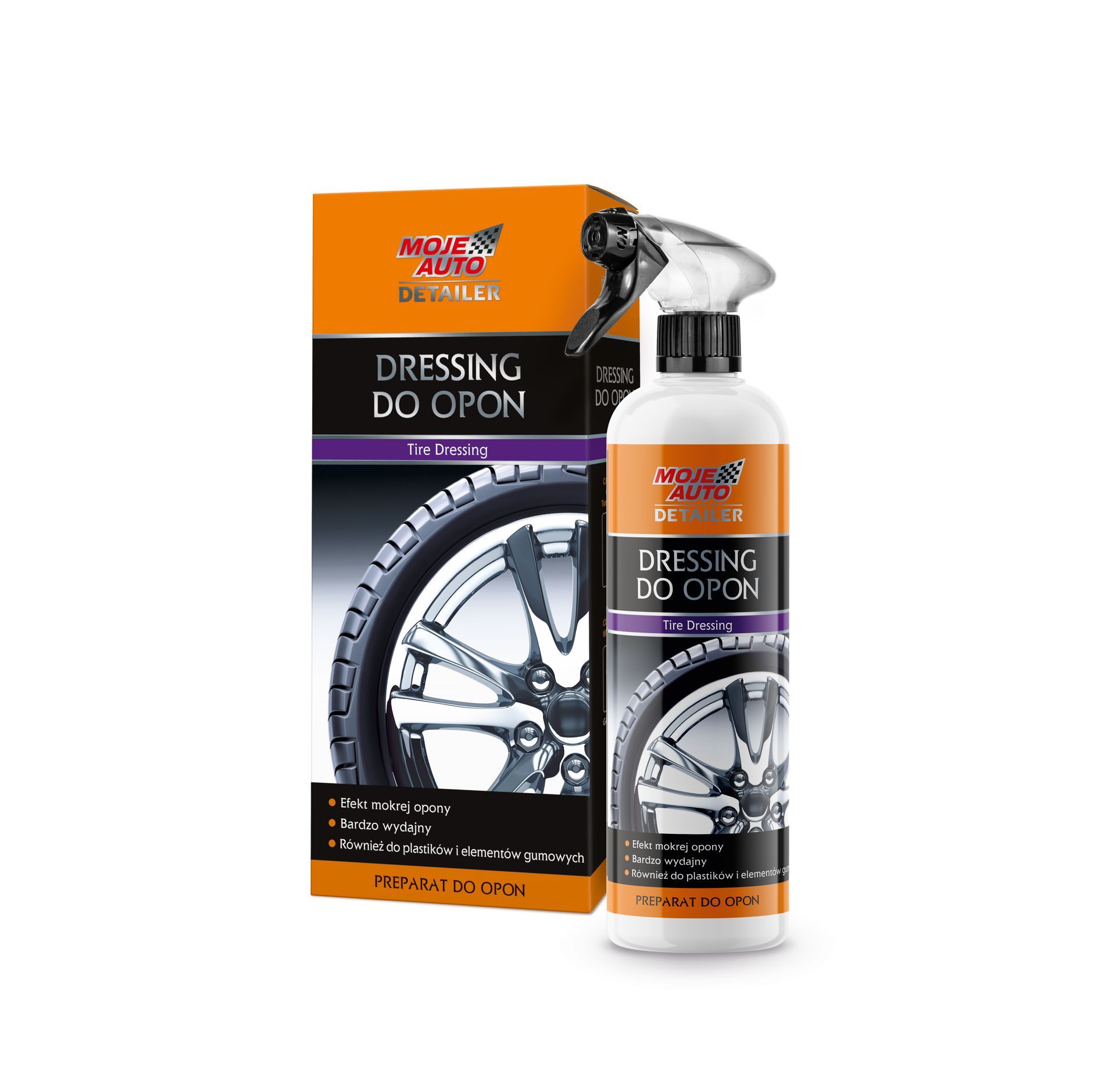 Moje Auto - Bandenverzorging - 500 ml - 19-622