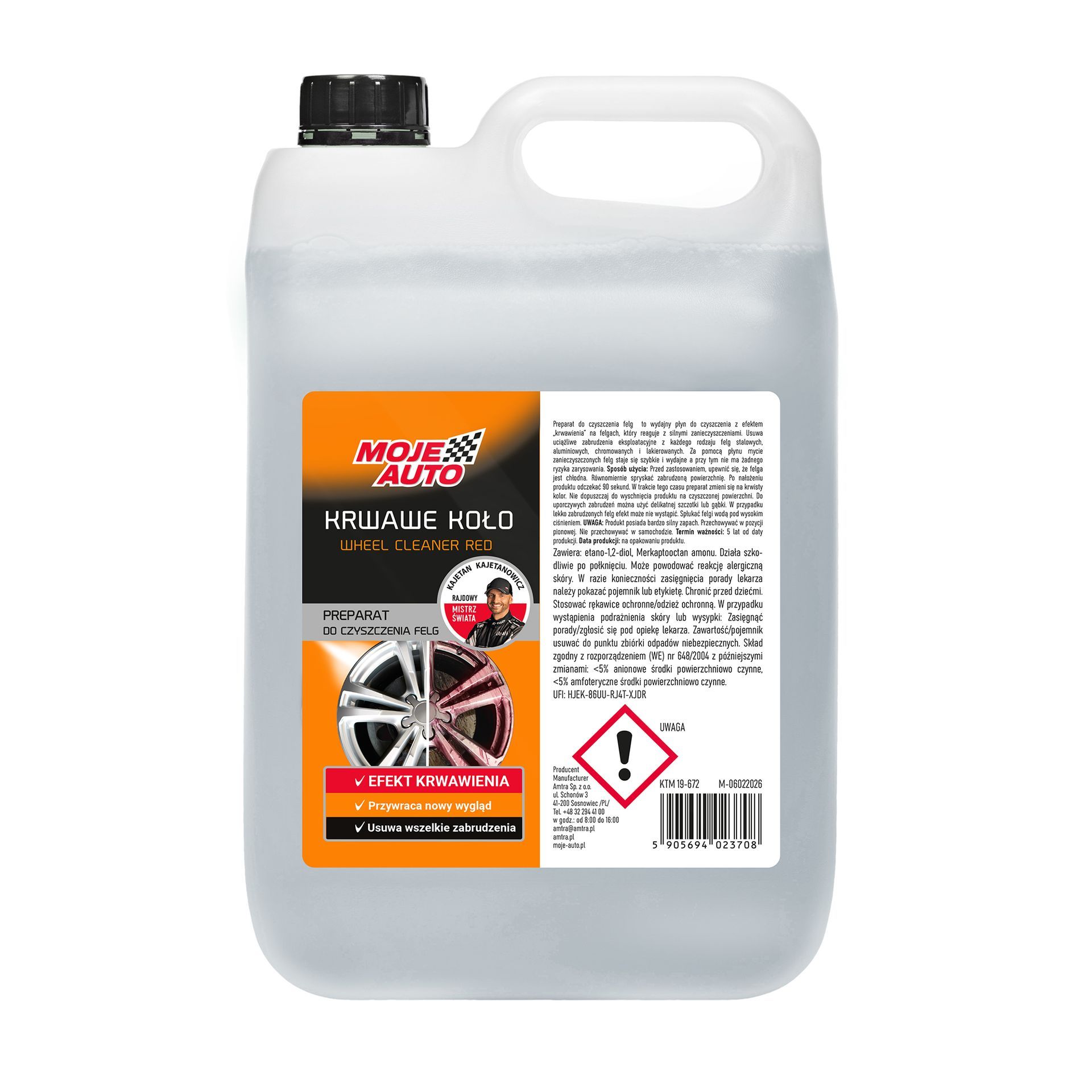 Moje Auto - Velgenreiniger - 5 l - 19-672