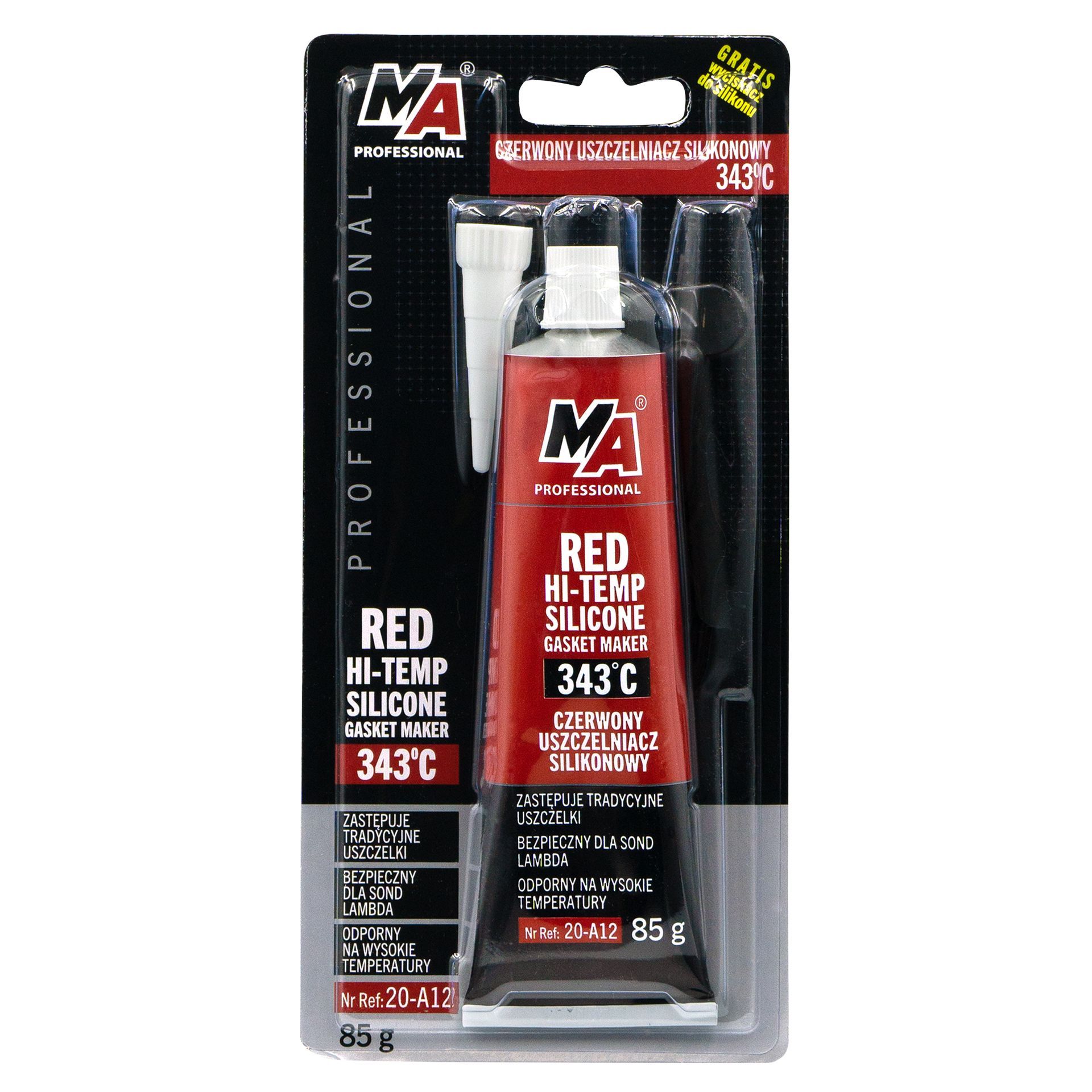 MA Professional - Afdichtmiddel - rood - 20-A12