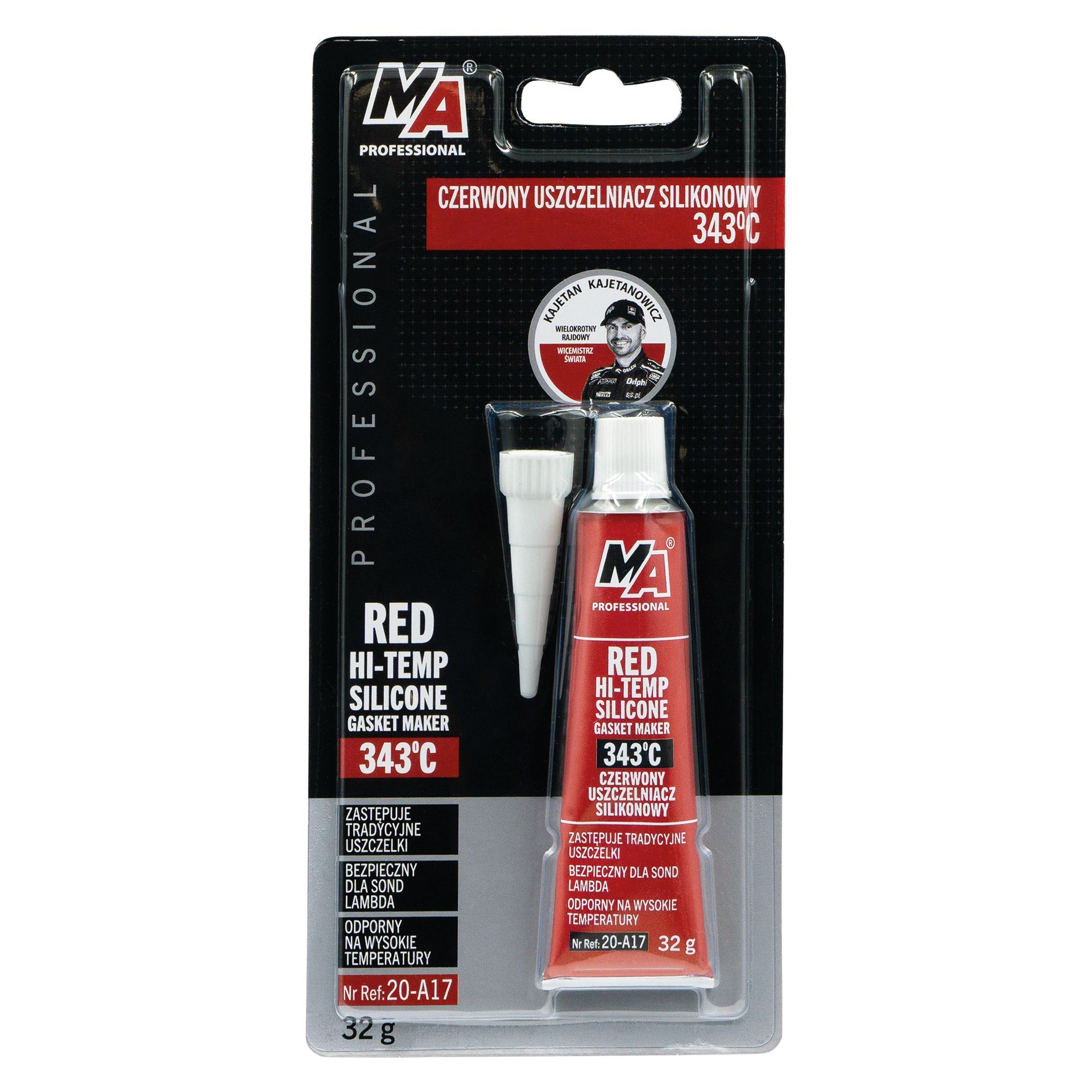 MA Professional - Afdichtmiddel - rood - 20-A17