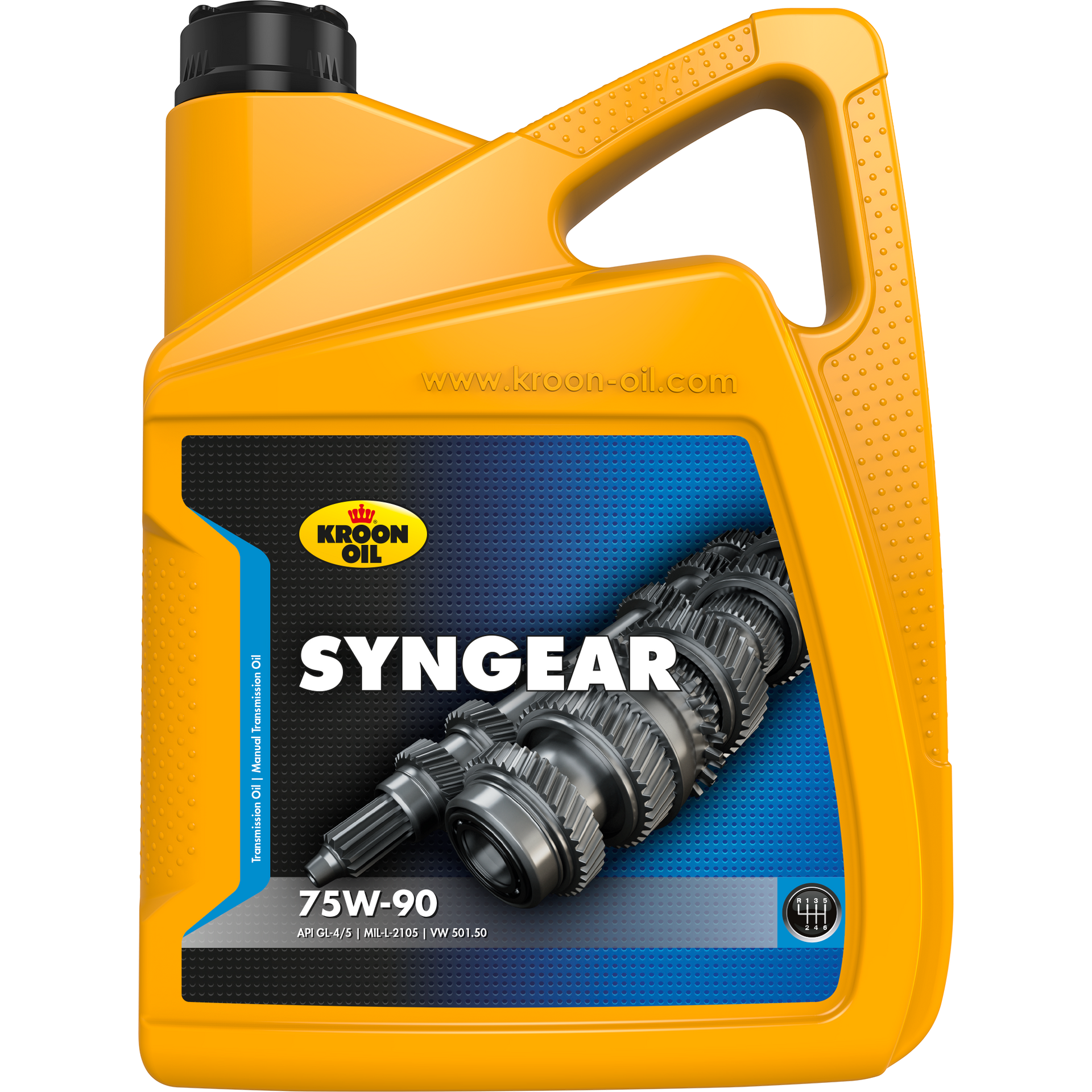 5 L can Kroon-Oil Syngear 75W-90 - 34598