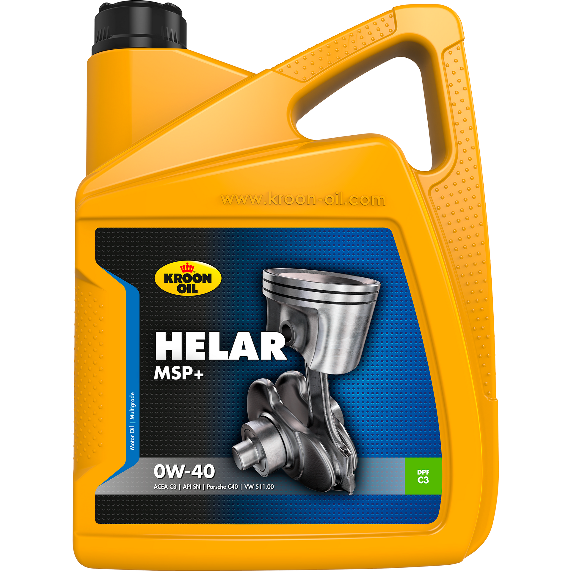 5 L can Kroon-Oil Helar MSP+ 0W-40 - 38191
